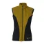 Ladies merino vest Zivena Khaki/Black