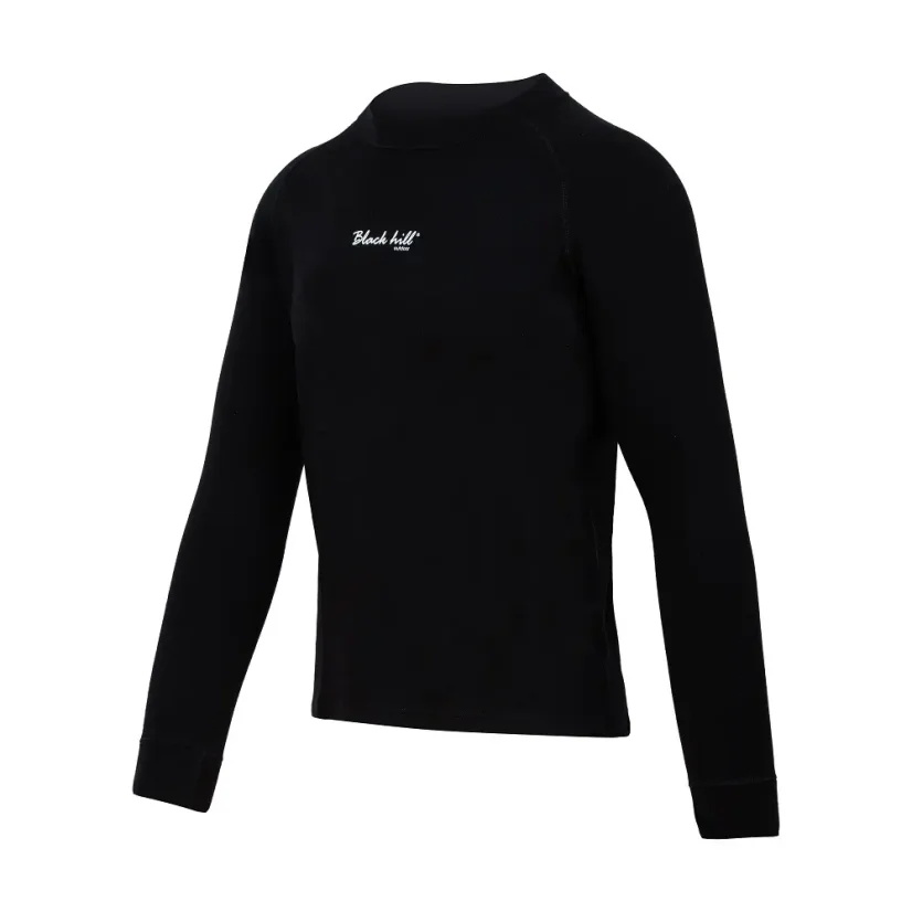 Pánske merino tričko DR WP250 - čierne