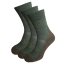 BHO merino ponožky CHOPOK - zelené 3Pack