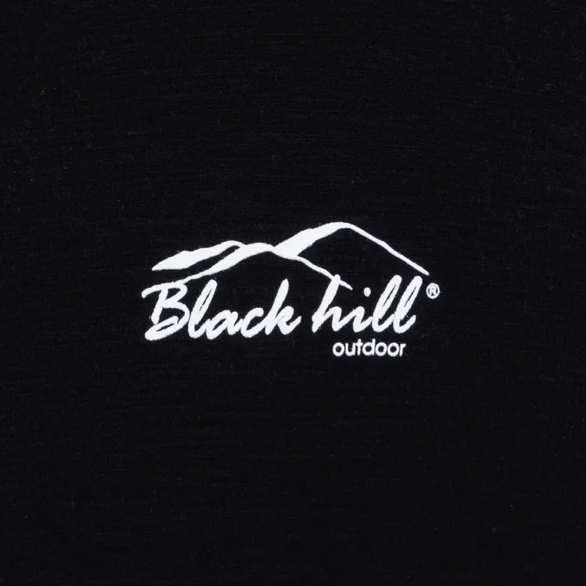 Pánske merino tričko KR S140 - čierne - Veľkosť: L