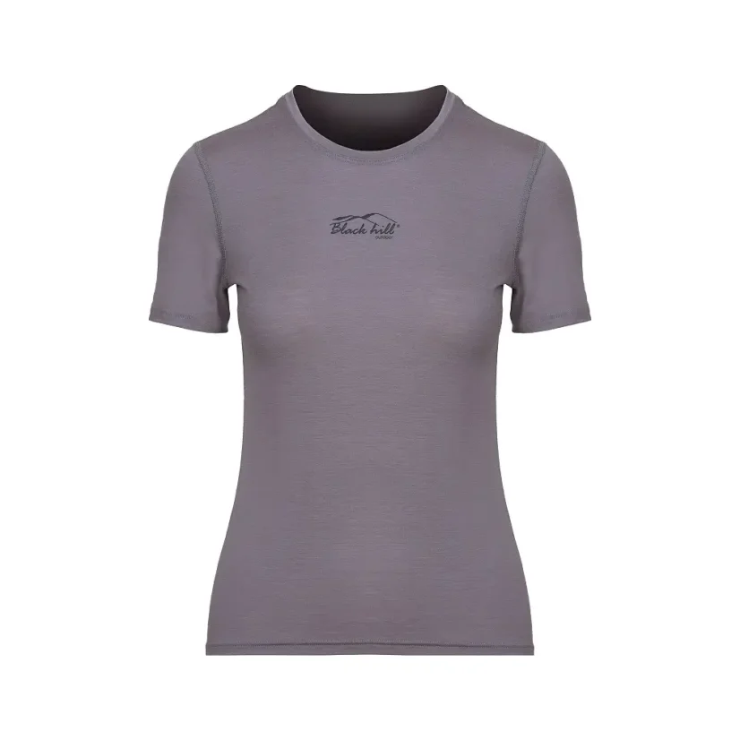 Dámske merino tričko KR S160 - sivé - Veľkosť: XL
