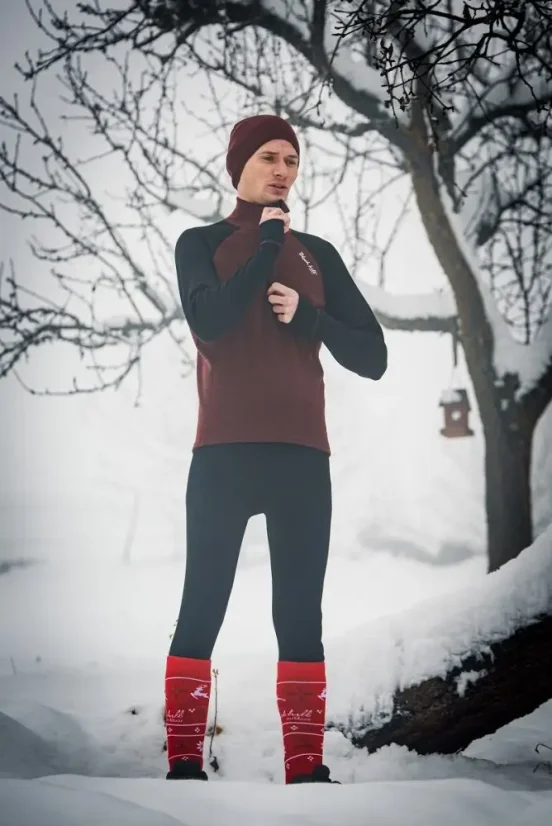Pánské merino spodky WP250 - černé