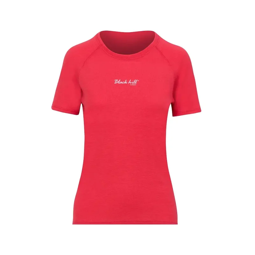Women´s merino T-shirt KR S180 - melon - Size: XL