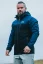 Men’s merino jacket Stribog II, Lining Voack,  Blue/Black - Size: M