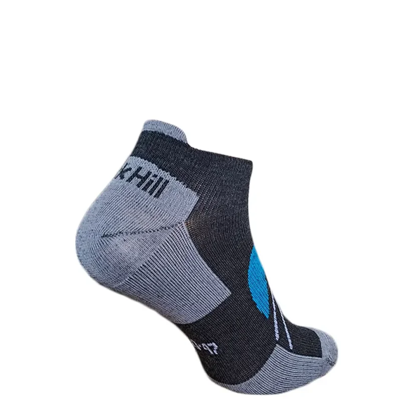 BHO letní merino ponožky GÁPEĽ - antracit/šedá - Velikost: 35-38