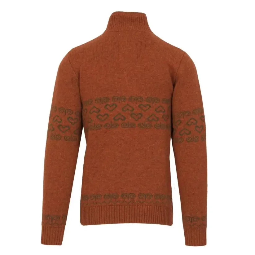 Men’s merino sweater Patriot - Cinnamon - Size: M