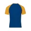 Men's merino T-shirt KR UVprotection140 - blue/yellow
