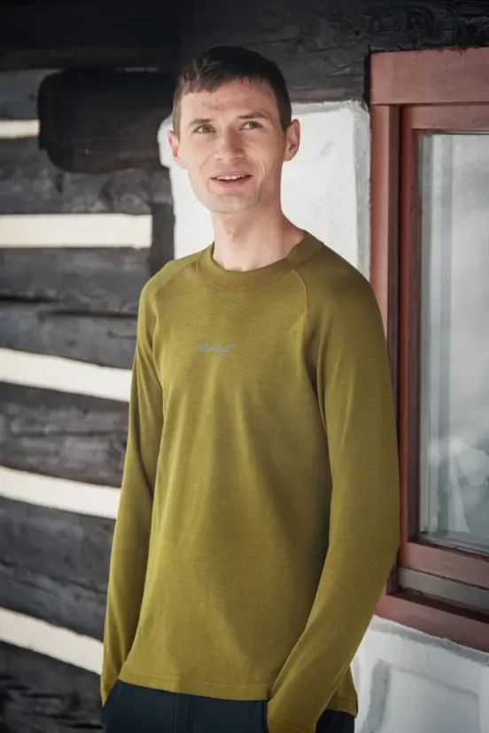 Men´s merino T-shirt DR WP250 - green