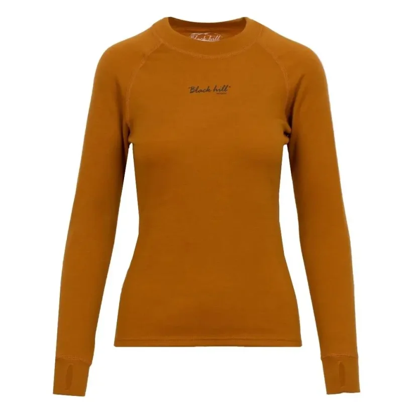Dámske merino tričko DR WP260 - horčicové