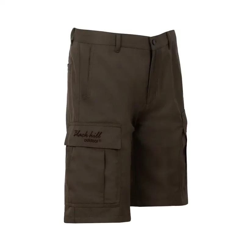 Men´s merino shorts SHORTY - khaki - Size: XL
