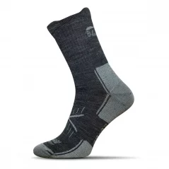 BHO letní merino ponožky Chabenec - antracit/šedé