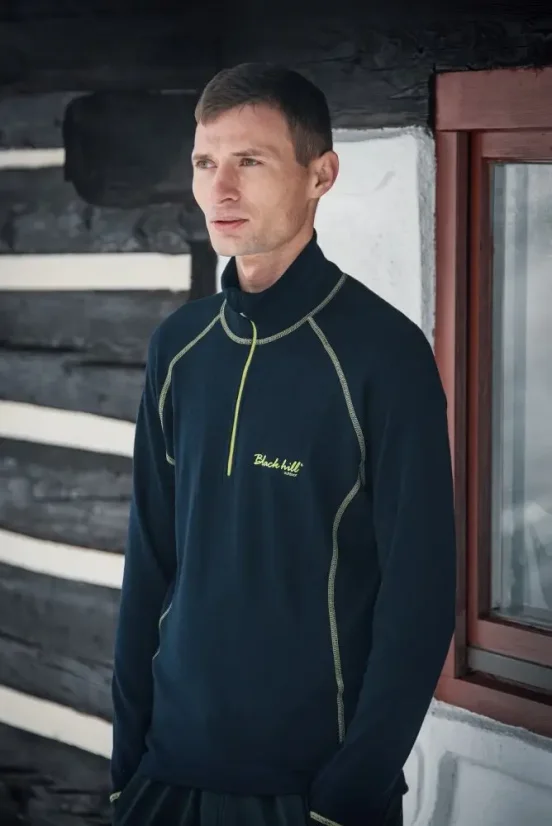 Pánské merino triko DRZN WP250 - námořnická modrá
