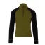 Pánské merino triko DRZN WP250 - zelená/černá