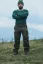 Men’s merino trousers Sherpa Cargo II Khaki