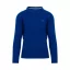 Pánský merino svetr DALI - modrý - Velikost: L