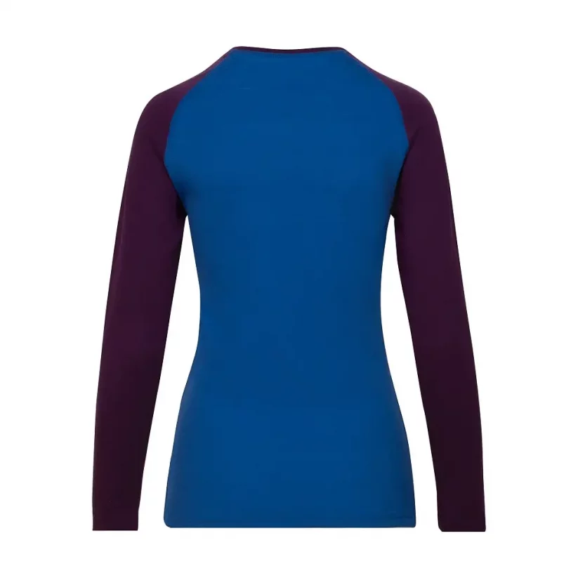 Women's merino T-shirt DR UVprotection140 - blue/lila - Size: M