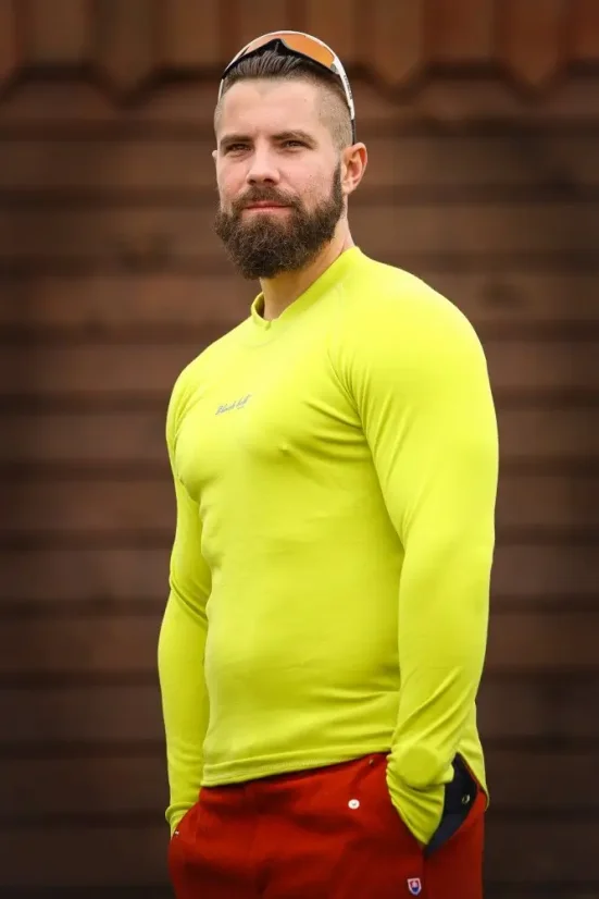 Pánske merino tričko DR WP260 - žlté