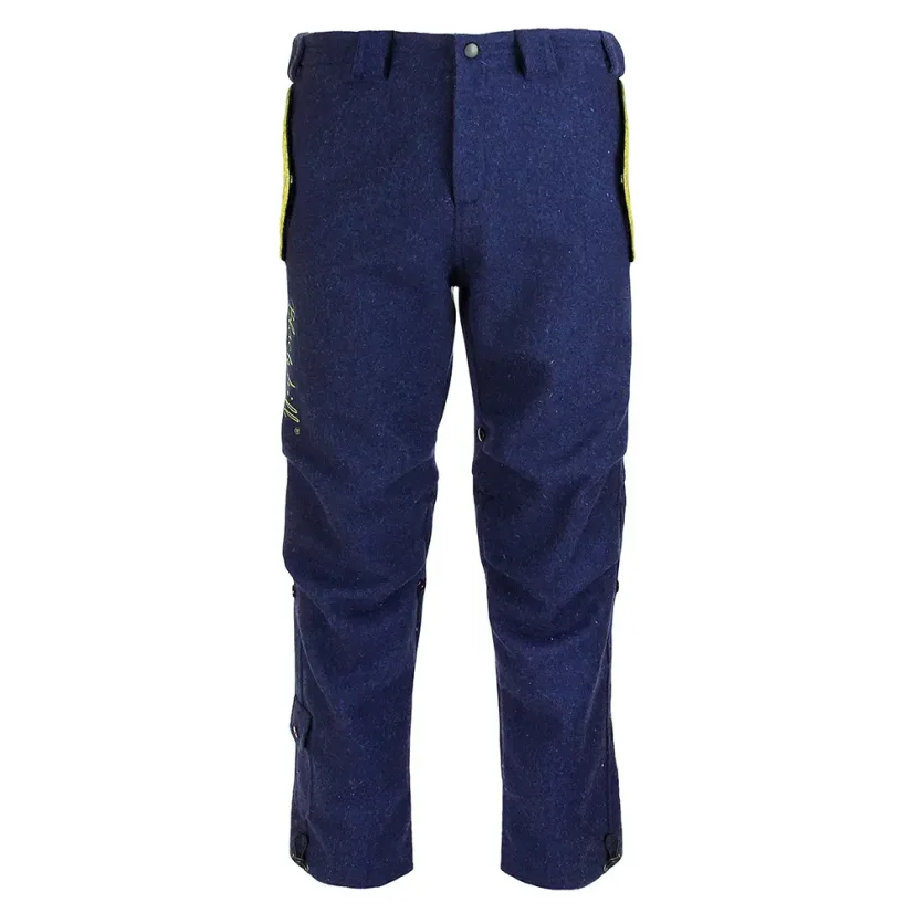 Men’s merino trousers Sherpa Blue