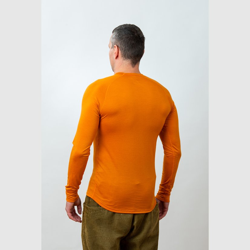 Pánske merino tričko DR 165 - Oranžová