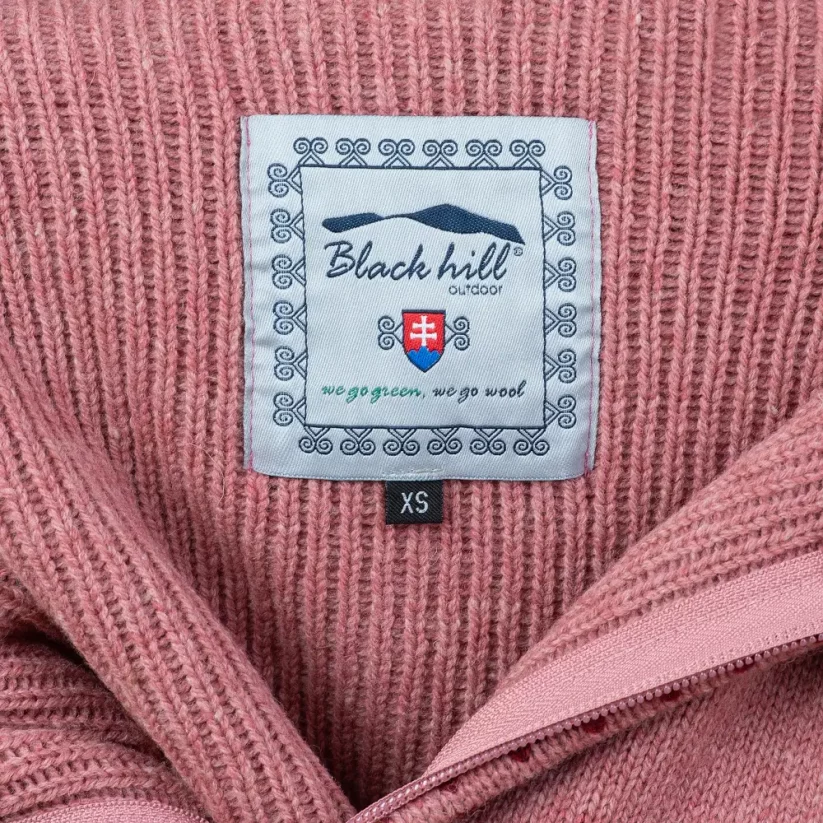 Ladies merino sweater Patria  -  Pink - Size: XS