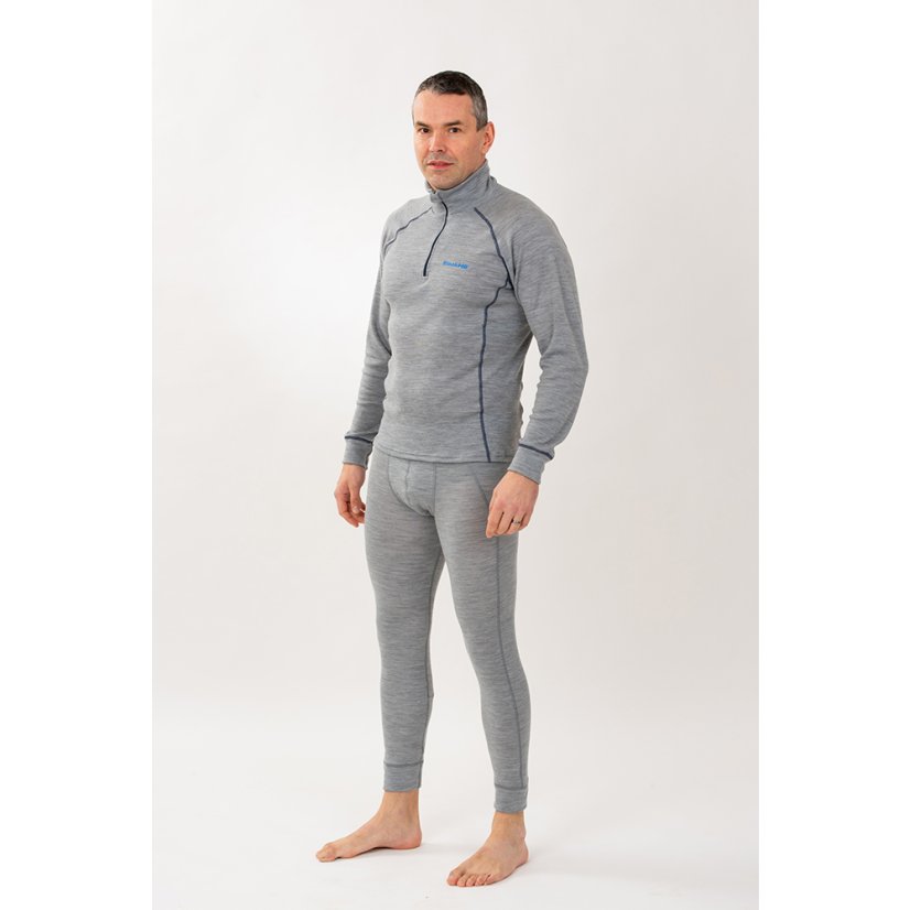 Pánske merino spodky WP250 - Sivá