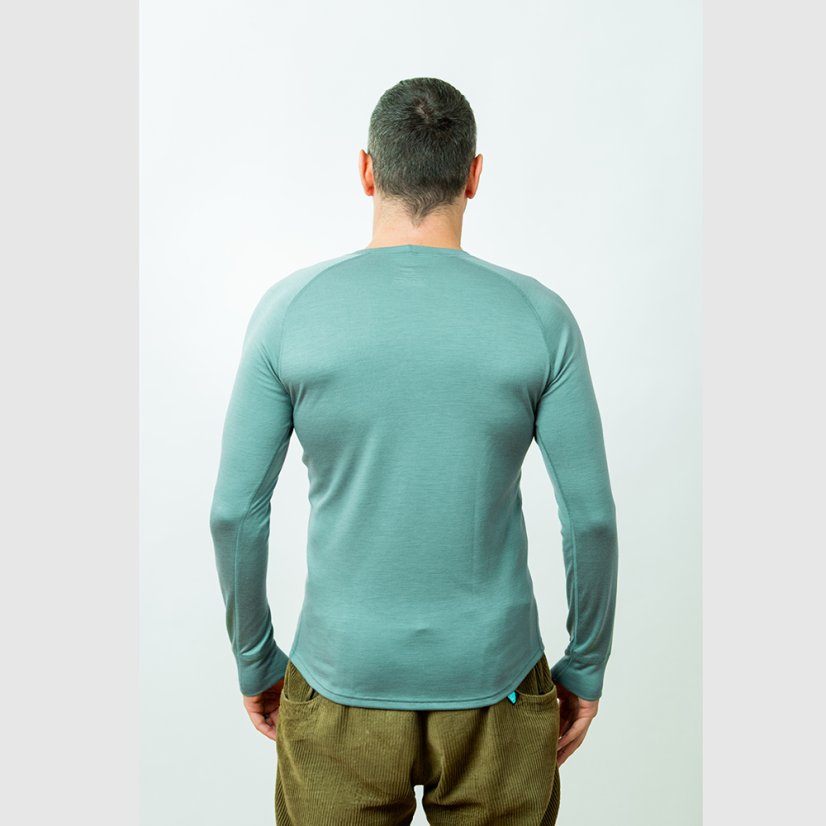 Pánské merino triko DR WP250 - zelené