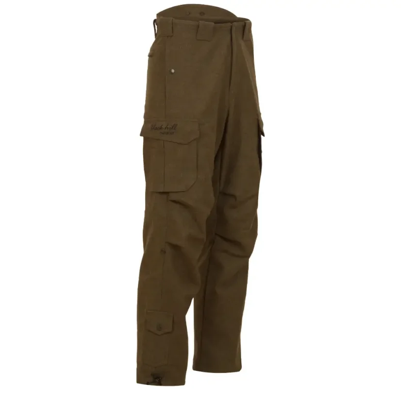 Pánske merino nohavice SHERPA Cargo II khaki