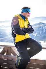 Pánské merino kalhoty SHERPA - modré