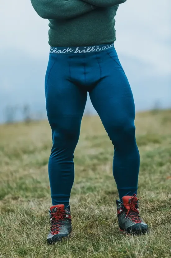 Pánske merino spodky WP260 - modré