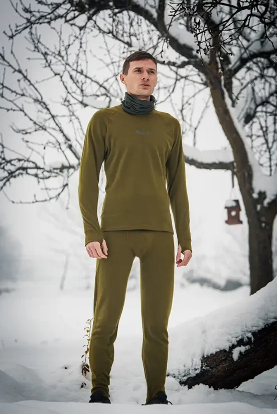 Men´s merino T-shirt DR WP250 - green