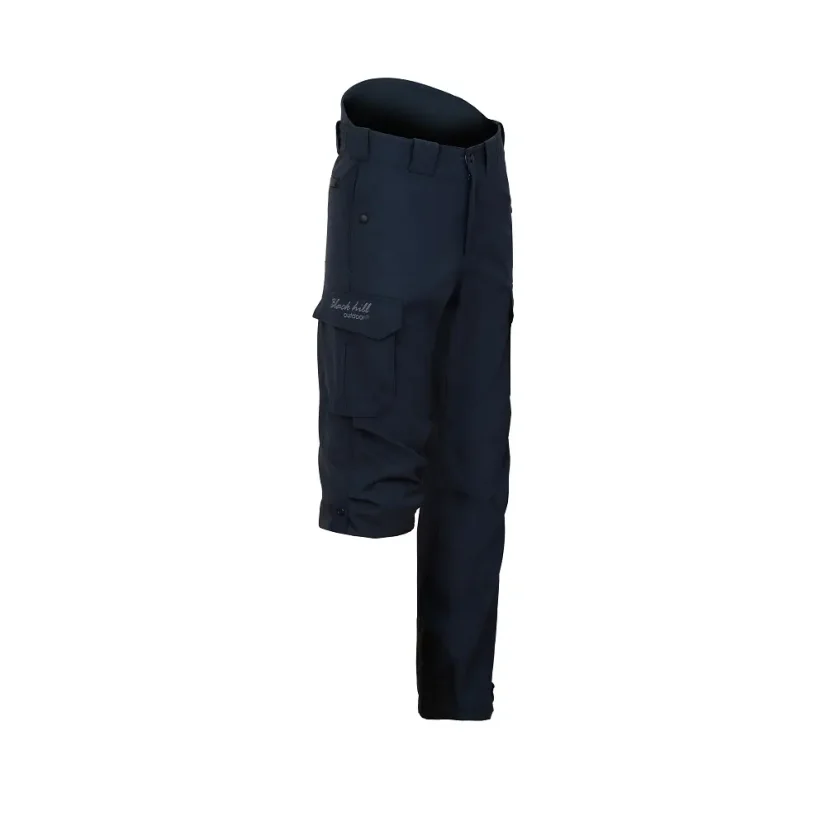 Pánske merino nohavice HIKER Cargo II HD modré