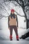 Merino headband classic - red