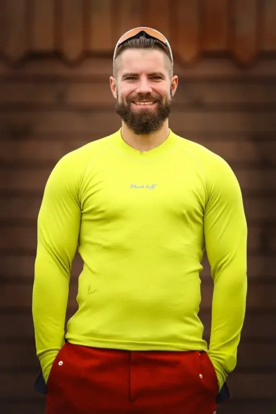 Pánske merino tričko DR WP260 - žlté