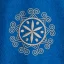 Dámská merino bunda Milica - modrá/šedá - Velikost: L