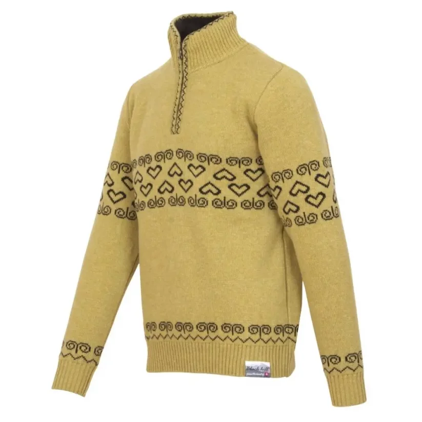 Pánsky merino sveter PATRIOT - citrus - Veľkosť: M
