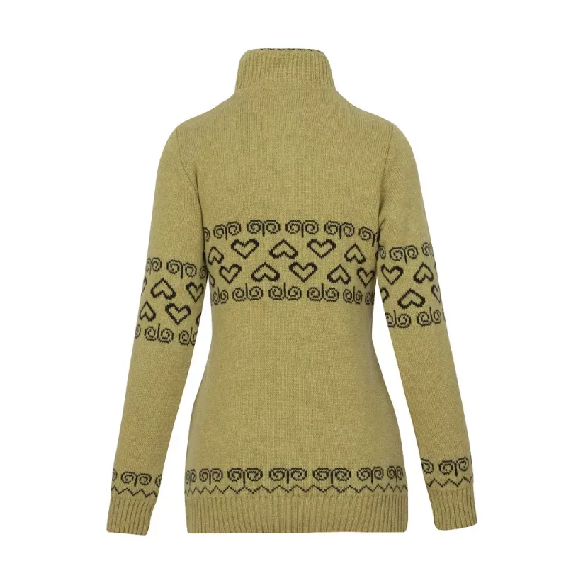 Ladies merino sweater Patria  -  Citrus - Size: XL