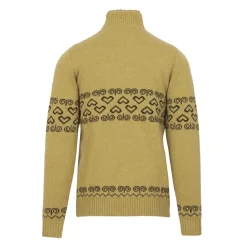 Pánsky merino sveter PATRIOT - citrus