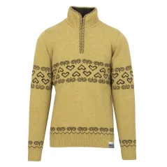 Men’s merino sweater Patriot - Citrus