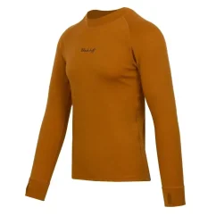 Pánske merino tričko DR WP250 - horčicové