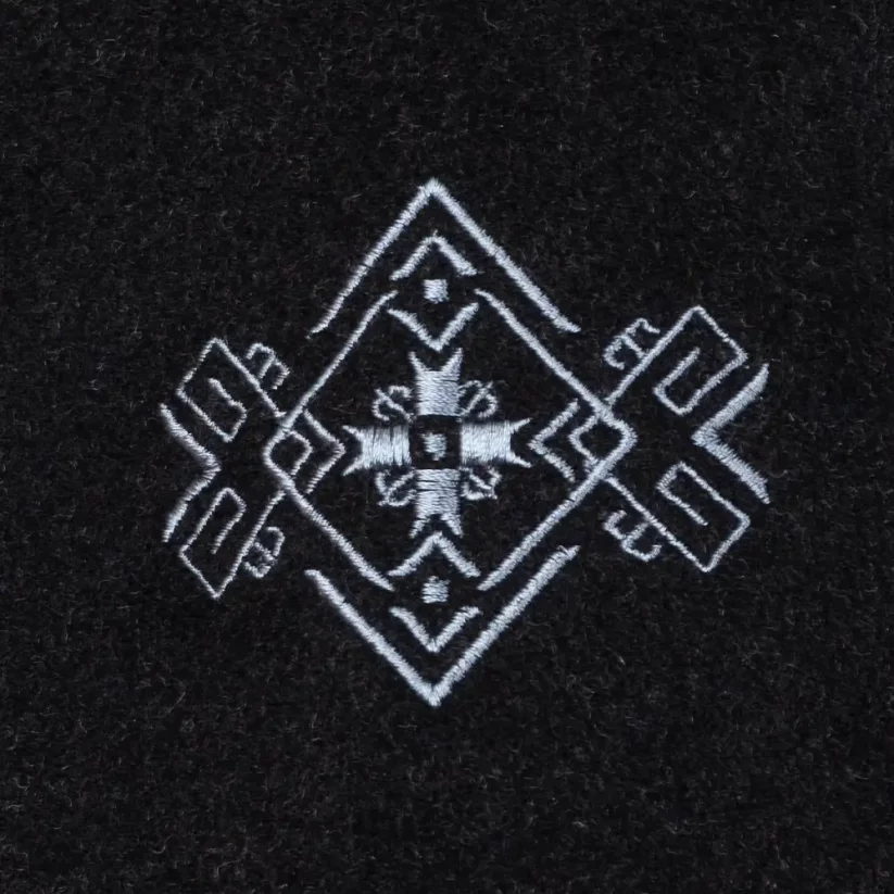Pánská merino bunda VELES - černá