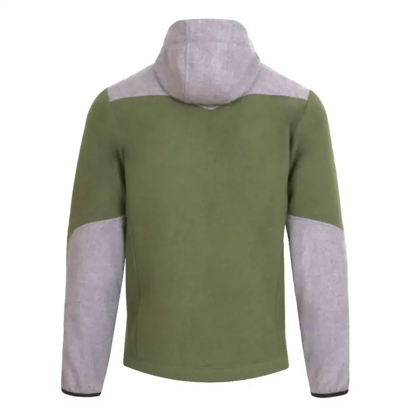Men’s merino jacket Perun II  Green/Grey - Size: M