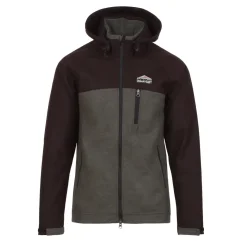 Pánska merino bunda FORESTER II hnedá/zelená