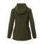 Ladies merino cashmere coat Zoja green - Size: XS