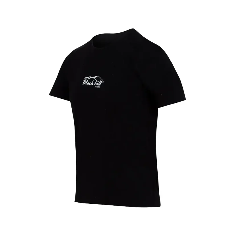 Pánske merino tričko KR S140 - čierne - Veľkosť: S