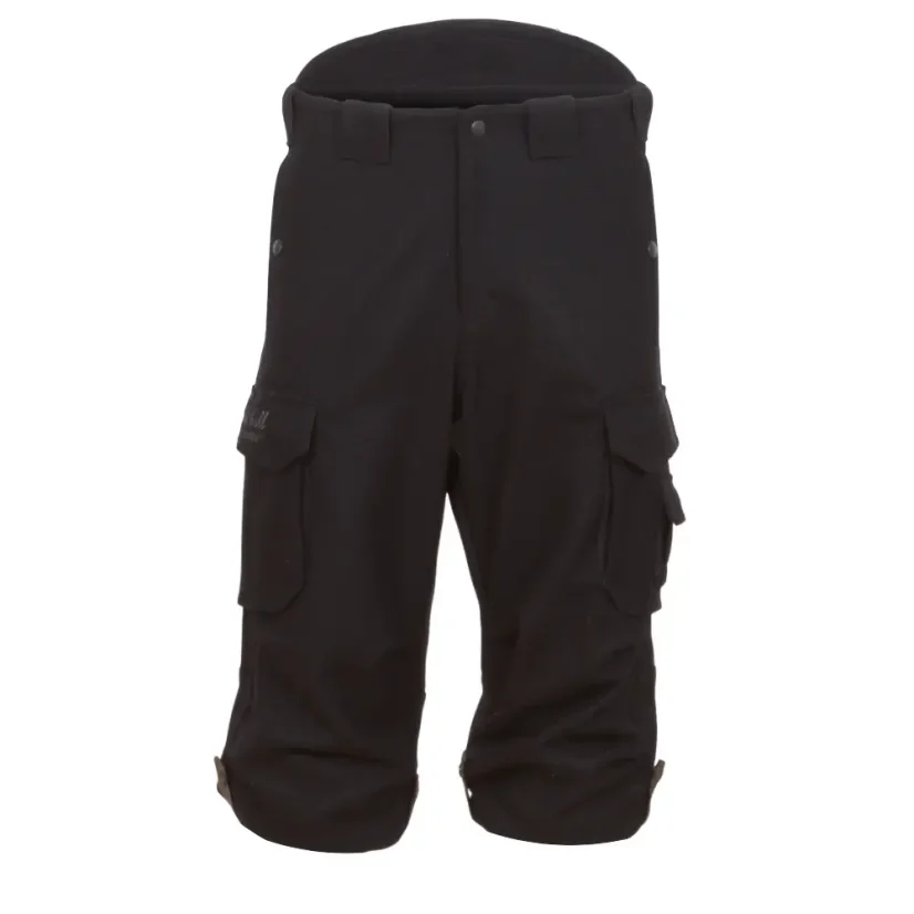Men’s merino trousers Sherpa Cargo II Black