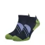 Black hill outdoor merino socks Gapel - antracite/green 2Pack
