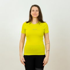 Dámske merino tričko KR S165 - Žltá neón