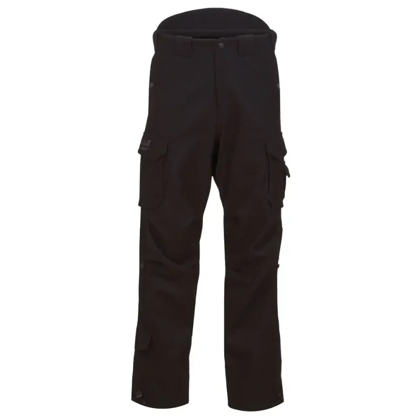 Men’s merino trousers Sherpa Cargo II Black