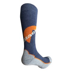 Merino socks SkiTour Warm - blue