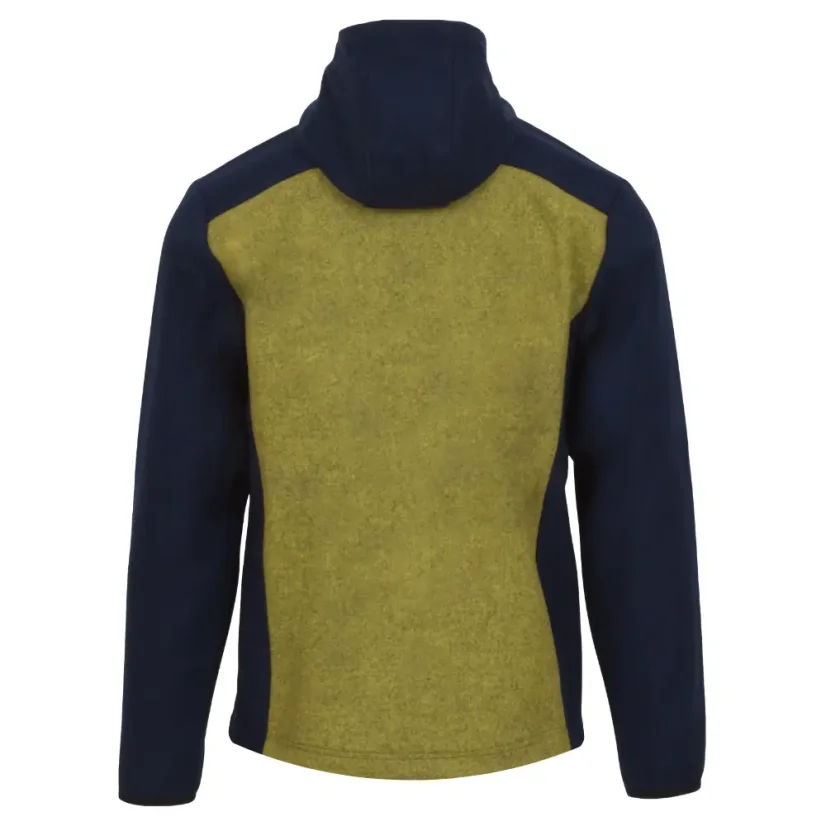 Pánska merino bunda PERÚN citrus/modrá - Veľkosť: M